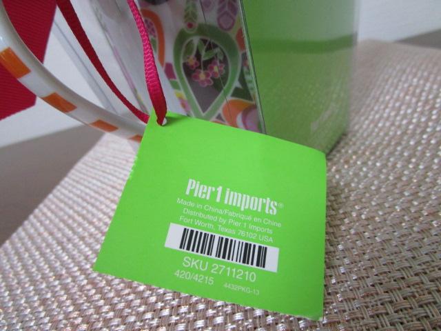 Pier 1 Imports ���� ���b�Z�[�W�E�}�O�J�b�v (��) �uSHUT the Front Door!�v 473ml �s���N �̎ʐ^7