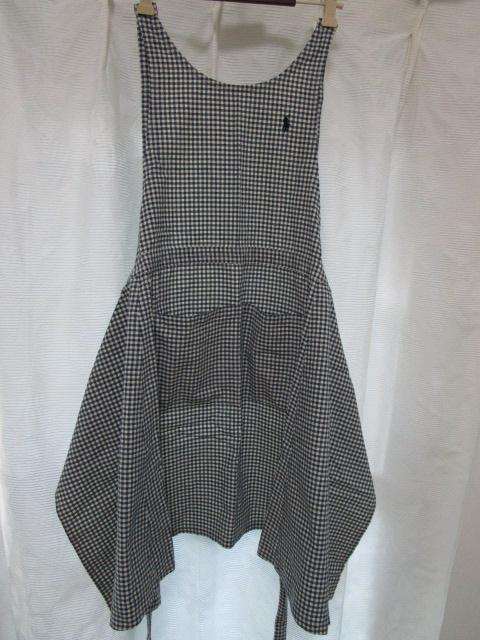 RALPH LAUREN �����t���[���� �R�b�g�� �G�v���� �l�C�r�[�E�M���K���`�F�b�N �����{�� �̎ʐ^1