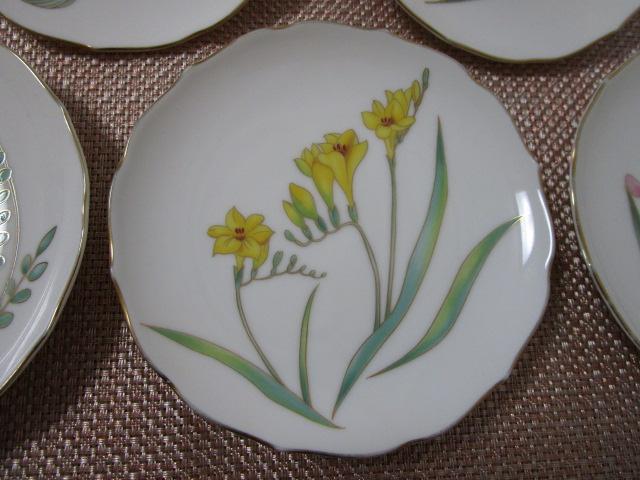 ��g�q �։ԊG�ς�� ���X�M 5�q�Z�b�g 14cm �t�̉ԁX ������ �̎ʐ^5