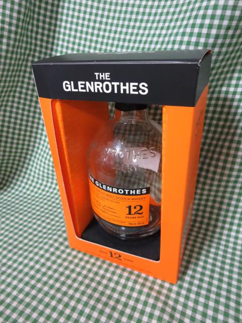 ※空きビンと箱のみ GLENROTHESグレンロセス 12年 700ml の写真1