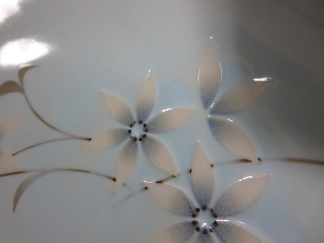たち吉 さやか 青 中鉢 16cm の写真4