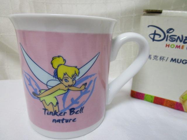 Disney HOME ティンカー・ベル マグカップ ピンク の写真1