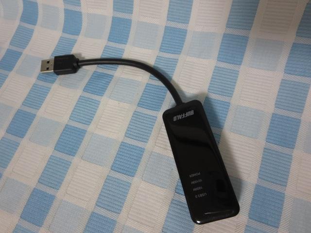 BUFFALO �o�b�t�@���[ GIGA�Ή� �L��LAN�A�_�v�^�[ USB3.0 LUA4-U3-AGTE-NBK �̎ʐ^1
