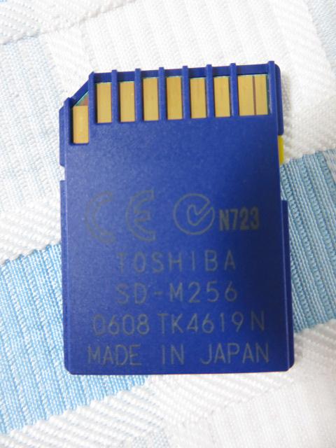  SD[J[h 256MB ̎ʐ^2