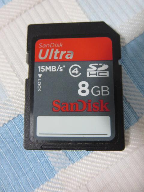 Sandisk Ultra SDHCJ[h 8GB Class4 15MB/s ̎ʐ^1