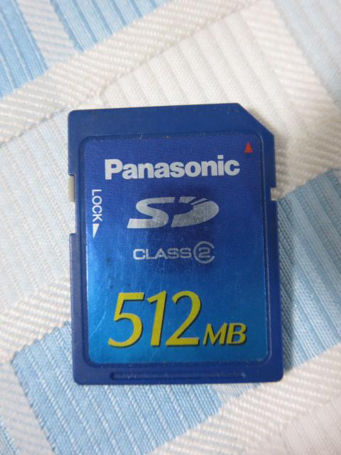 Panasonic SDJ[h 512MB Class2 RP-SDR512 ̎ʐ^1