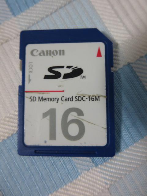 Canon SD[J[h 16MB SDC-16M C ̎ʐ^1