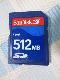 Sandisk SD[J[h 512MB ̎ʐ^1