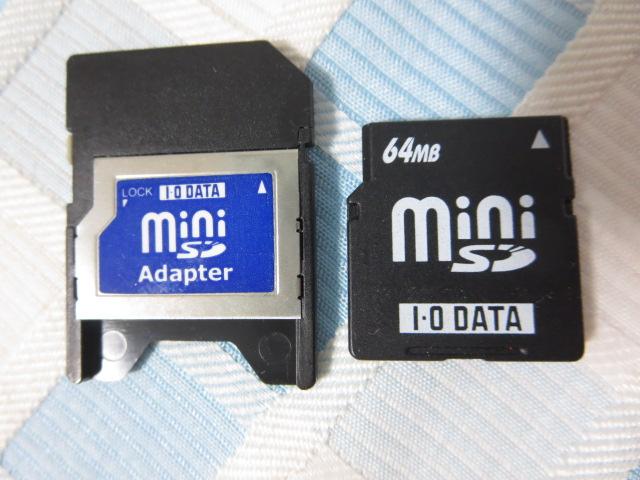 IO DATA miniSD[J[h&A_v^ 64MB ̎ʐ^1