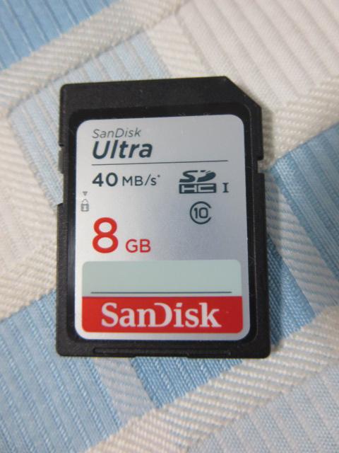 Sandisk Ultra SDHCJ[h 8GB Class10 40MB/s ̎ʐ^1