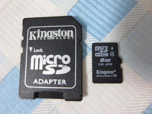 Kingston microSD[J[h 8GB Class4/A_v^t ̎ʐ^1
