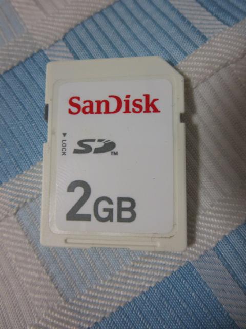 SanDisk SDJ[h 2GB  ̎ʐ^1