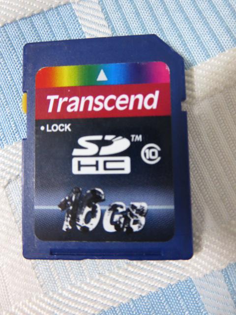 Transcend SDHCJ[h 16GB Class10 ̎ʐ^1